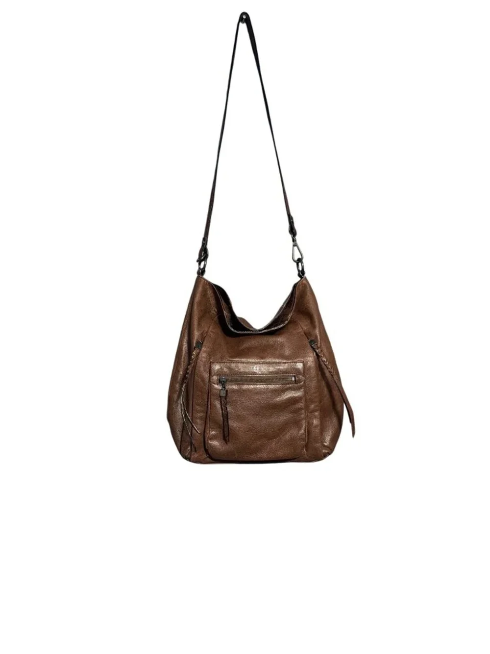 Elliot Lucca Slouchy Leather Hobo Bag